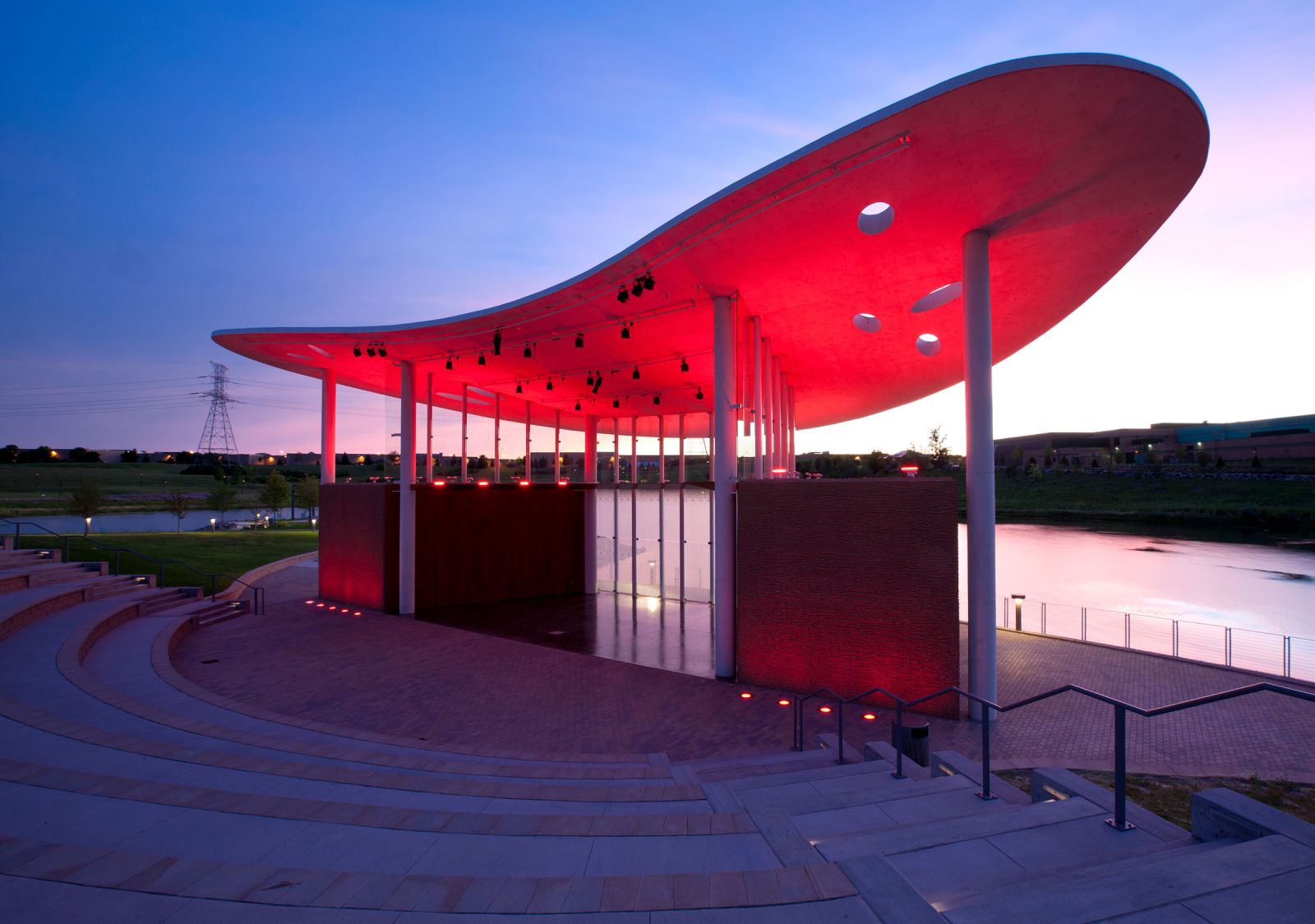 Maple Grove Town Green Bandshell | Schuler Shook